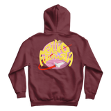 HOODIE BORDEAUX "RADIO FUTURISTA"