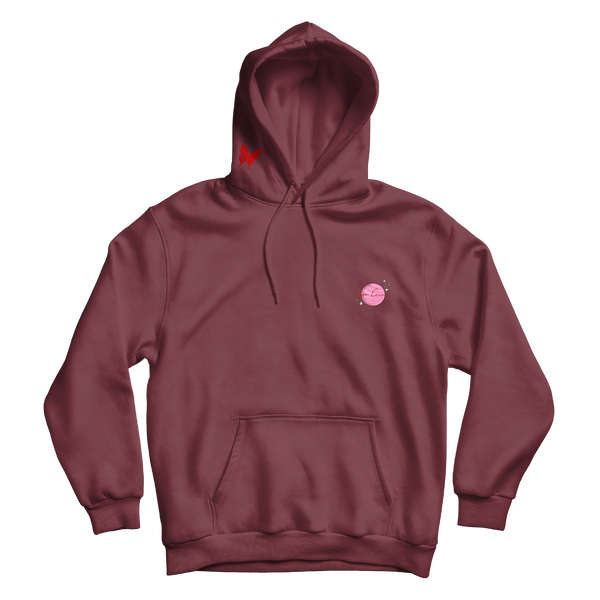 HOODIE BORDEAUX "RADIO FUTURISTA"